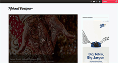 Desktop Screenshot of mehndistyles.com